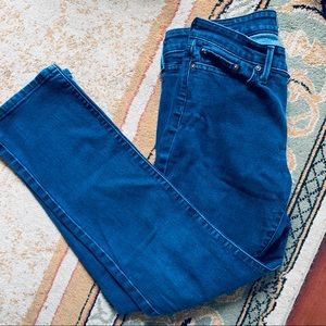 Levi’s Slight Curve Straight Leg Blue Jeans